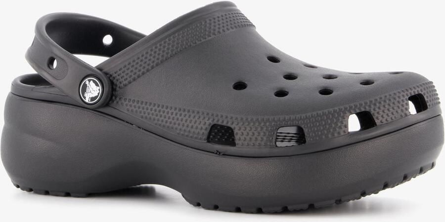 Crocs Classic Platform Clog dames klompen zwart Clogs