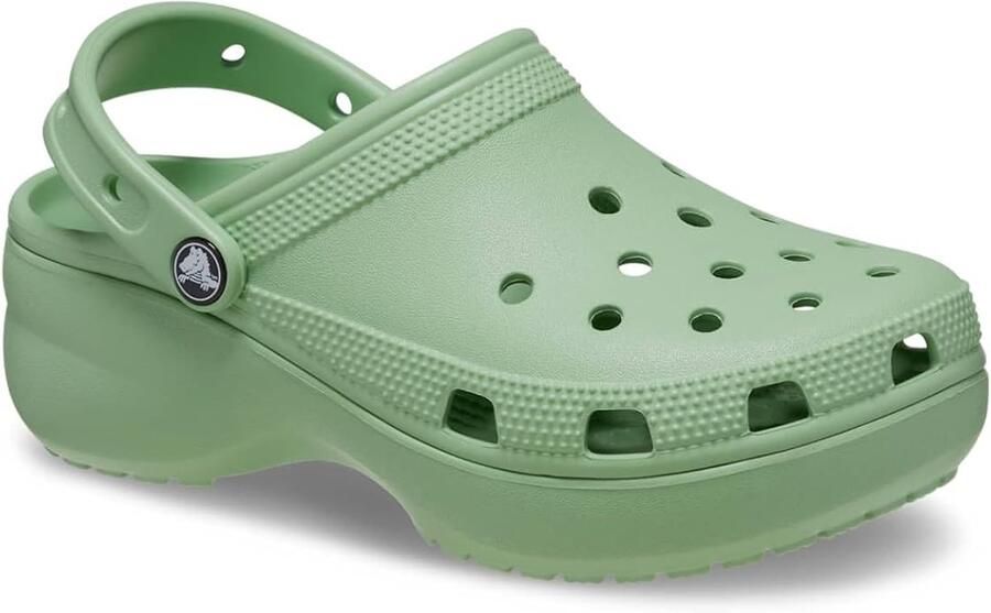 Crocs Classic Platform Clog Fair Green