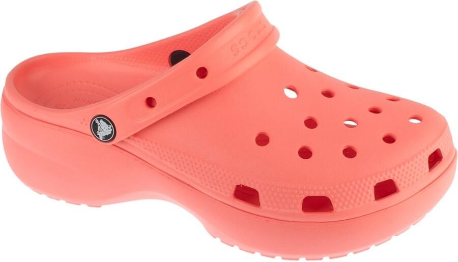 Crocs Classic Platform Clog Vrouwen Roze Slippers