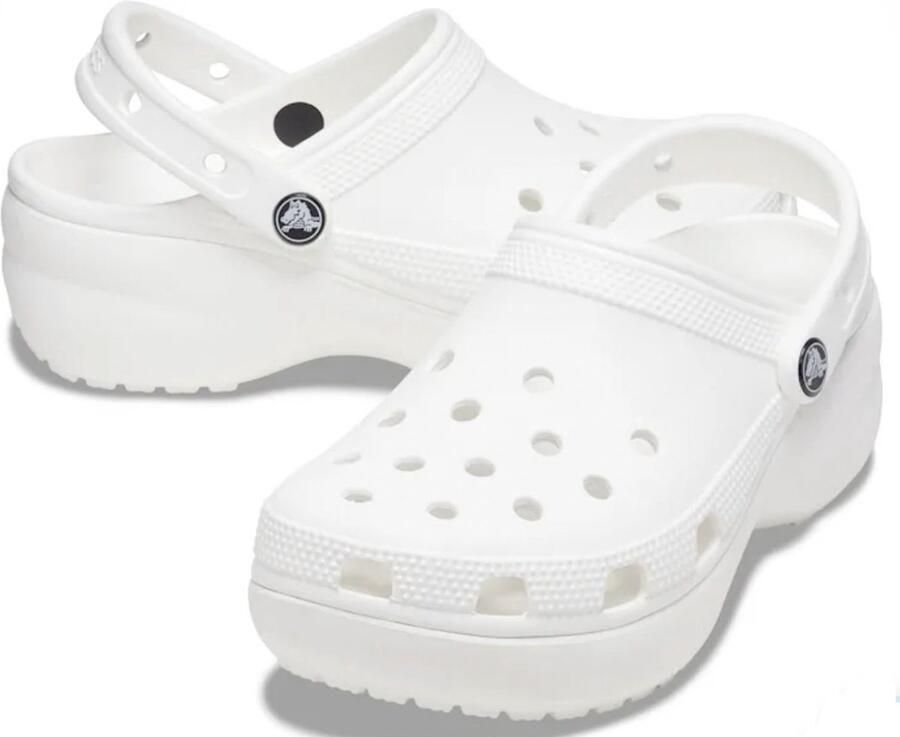 Crocs Clogs Classic Platform Clog W zomerschoen pantoffels pantoffel trendy plateauzool - Foto 2