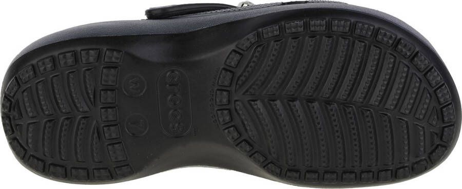 Crocs Classic Platform Crystals Pearls Clog 208342-001 Vrouwen Zilver Slippers - Foto 3
