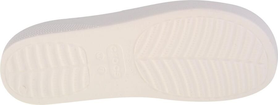 Crocs Classic Platform Serie Dames Klapjes Wit Lichtgewicht Gemakkelijk Schoon Te Maken - Foto 6