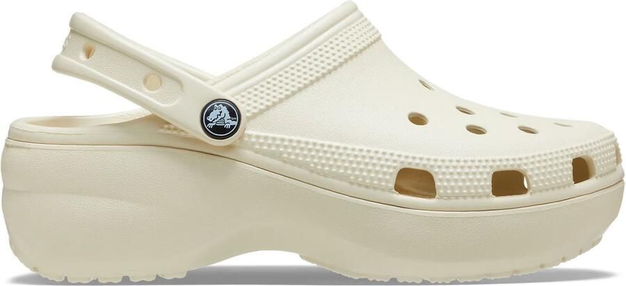 Crocs Classic Platform Sandalen & Slides Schoenen bone maat: 36 37 beschikbare maaten:36 37 38 39 40 41 42 - Foto 5