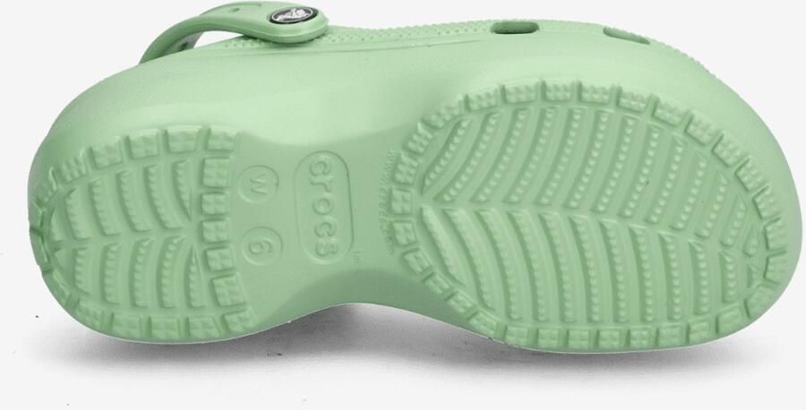 Crocs Classic Platform Sandalen & Slides Dames fair green maat: 37 38 beschikbare maaten:36 37 38 39 40 41 42 - Foto 2