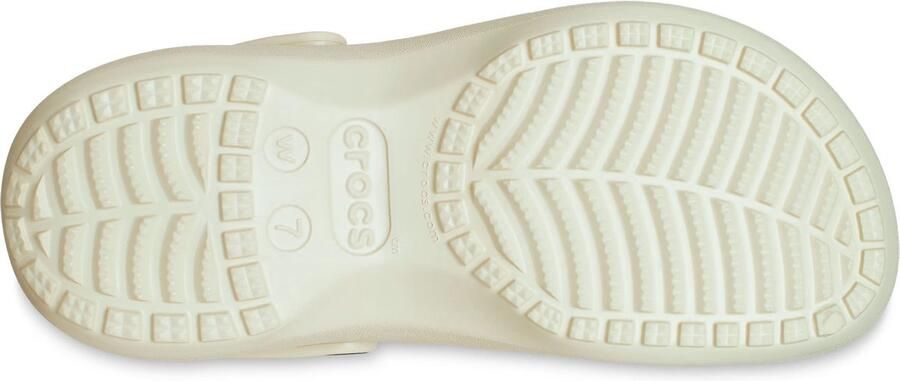 Crocs Classic Platform Sandalen & Slides Schoenen bone 38 39 beschikbare maaten:36 37 38 39 40 41 42 - Foto 7