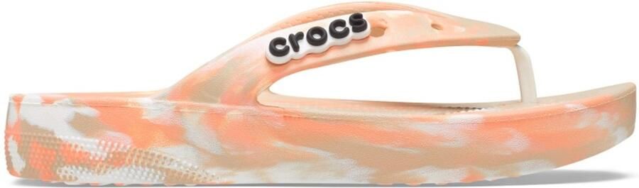 Crocs Classic Platform Marbled Flip Chai Multi US W7