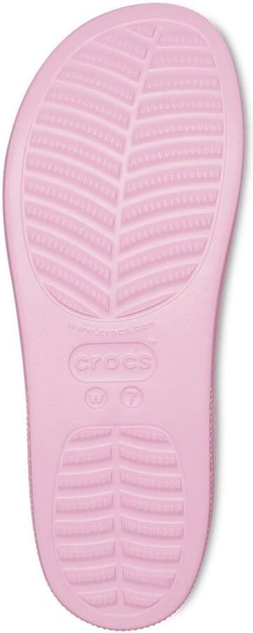 Crocs Classic Platform Slide Flamingo Roze US W8 - Foto 5