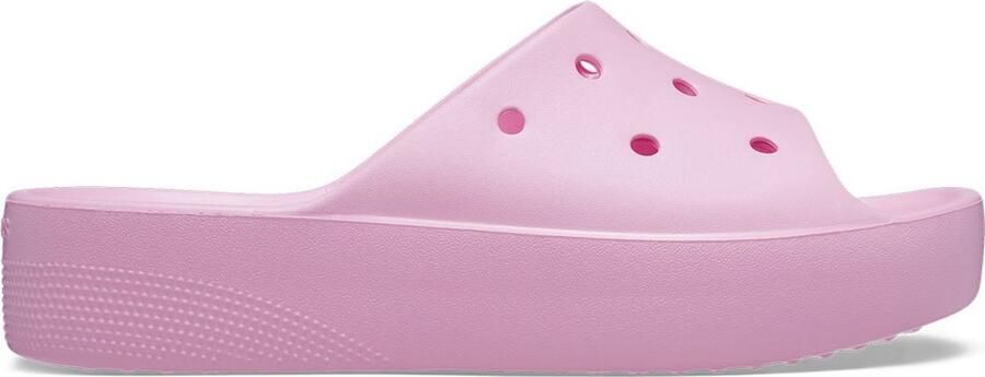 Crocs Classic Platform Slide Flamingo Roze US W8 - Foto 6