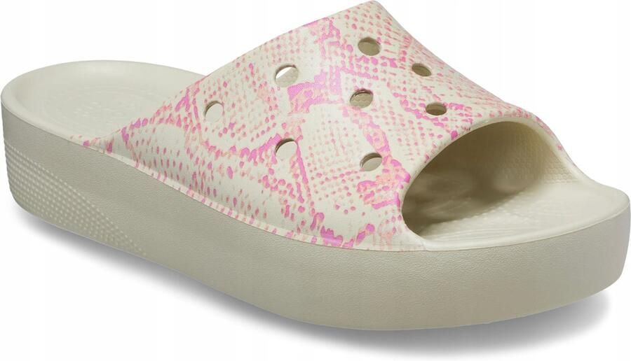Crocs Classic Platform Slippers Slangmotief Dames