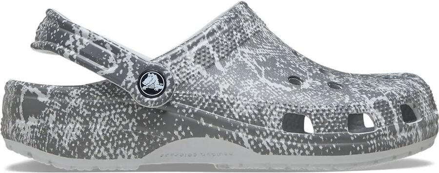 Crocs Classic Pop Animal Klompen Grijs