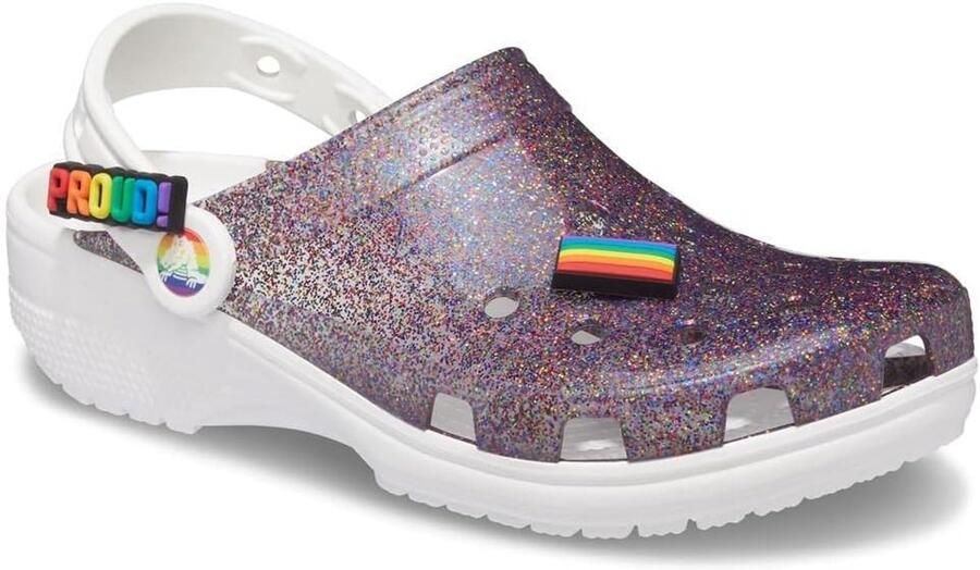 Crocs Classic Pride Glitter Clog M10 W12