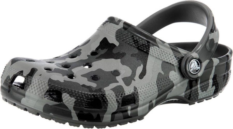Crocs Clogs Classic Printed Camo clogs summer shoe garden shoe pool slides with allover pattern - Foto 4