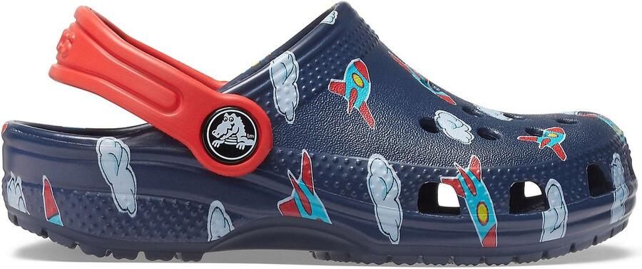 Crocs Classic Printed Clog K Navy 27 28 US