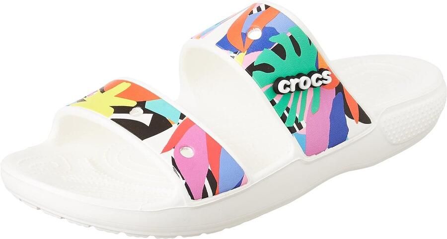 Crocs Classic Retro Resort Sandal Wit US M8W10