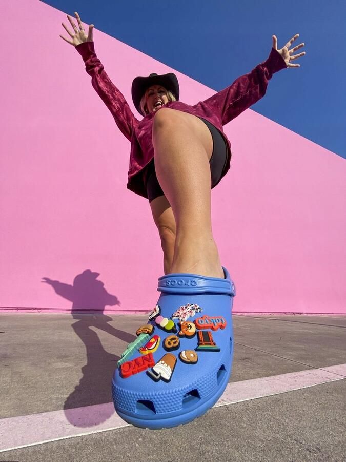 Crocs Classic Retro Sport Dames Clogs Mirage