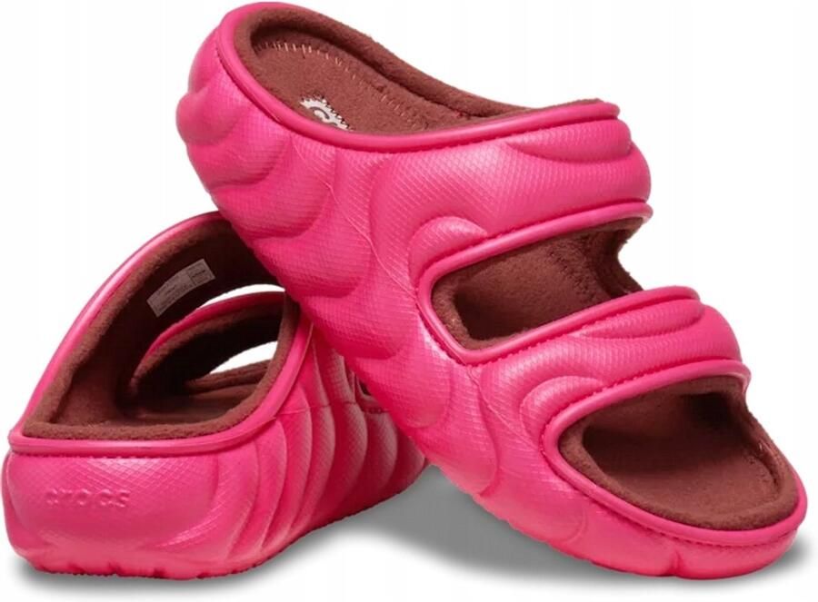 Crocs Classic Serie Cozy Overpuff Sandalen Dragonfruit Dames Warmte-isolerend
