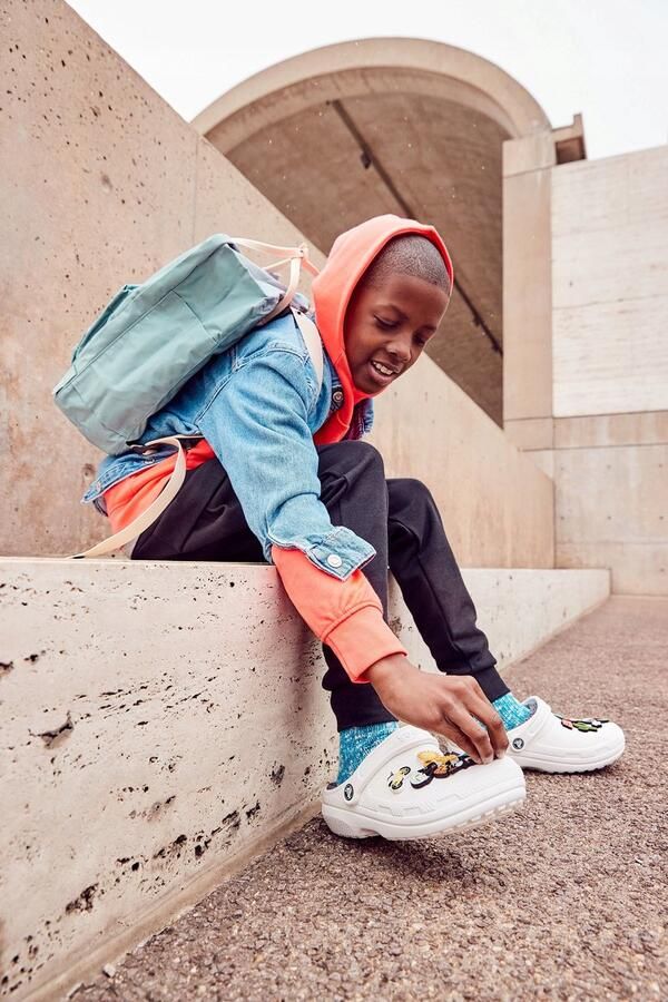 Crocs Classic Serie Ocieplana Disco Dans Klomp Taffy Roze Meerkleurig - Foto 2