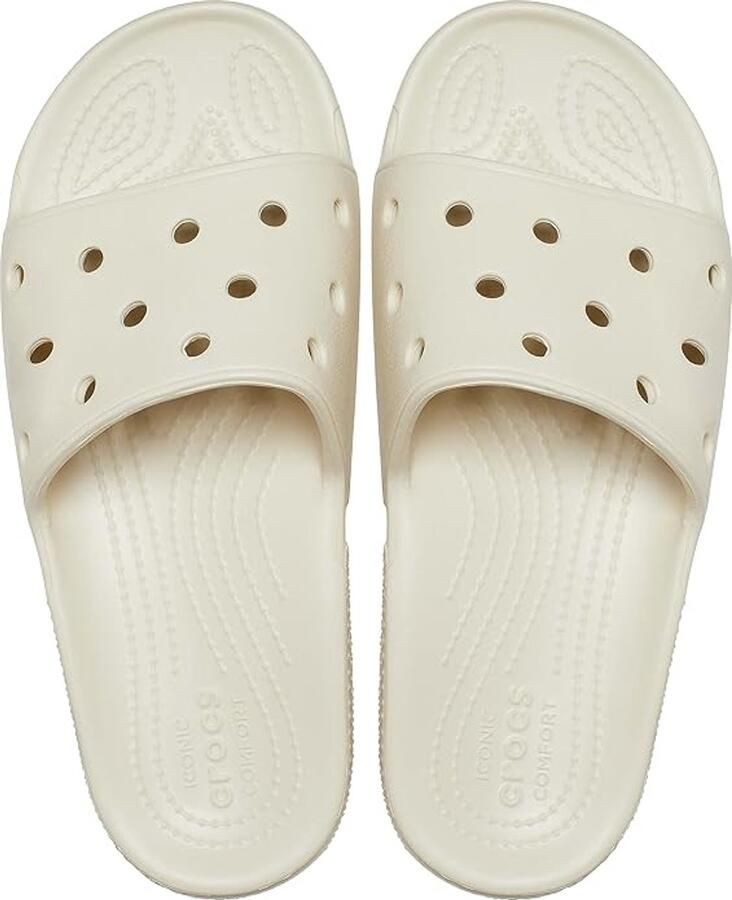 Crocs Classic Slide Sandalen maat M8 W10 beige - Foto 2