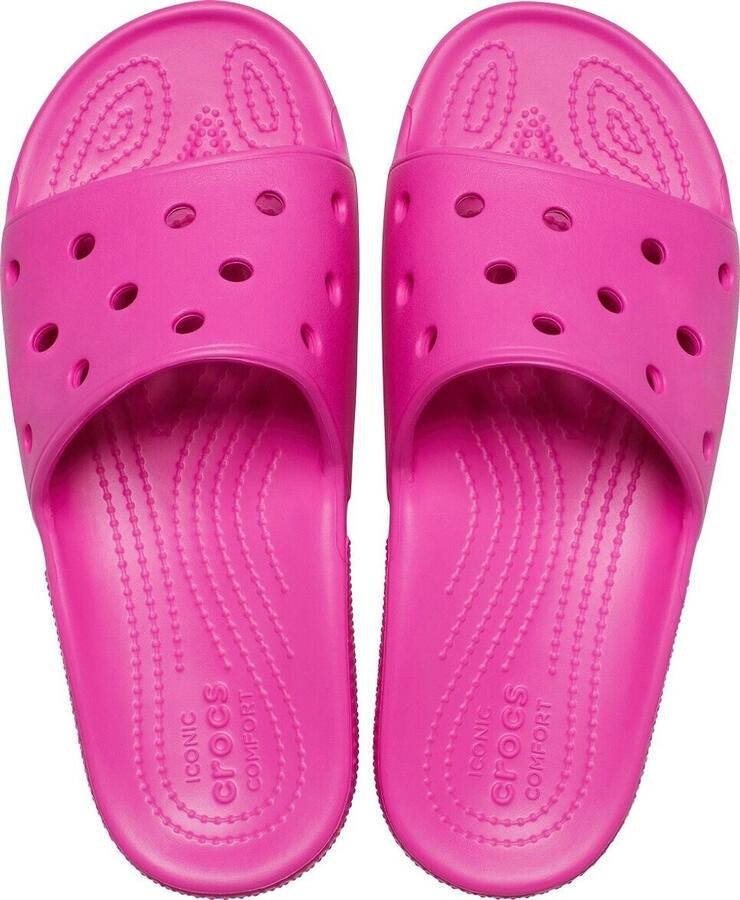 Crocs Classic Slide Sandalen maat M8 W10 roze - Foto 2