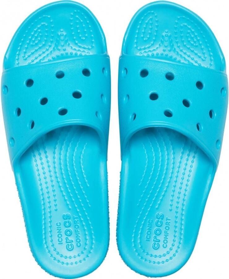 Crocs Classic Slide Kids Digital Aqua US J6