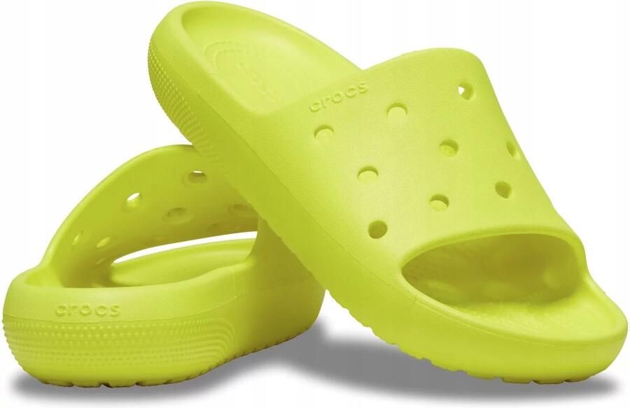 Crocs Classic Slide V2 209401 Dames Slides Lichtgewicht comfort Croslite™ demping Ventilerend design