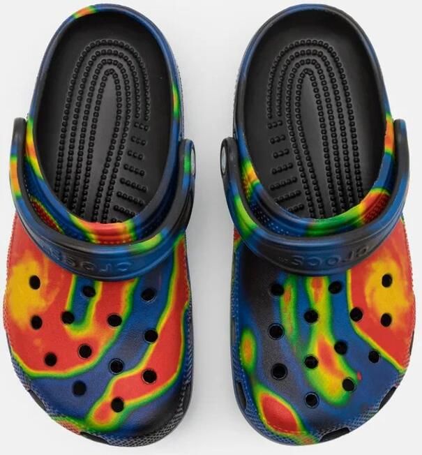 Crocs Classic Solarized Clog Navy Zwart US J1