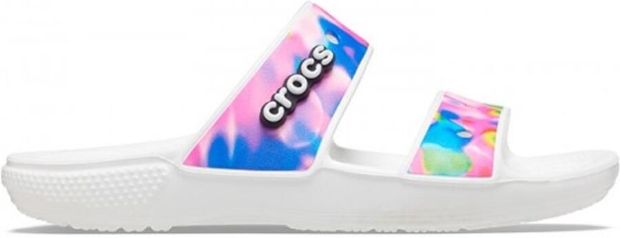 Crocs Classic Solarized Sandaal Wit Roze M5 W7