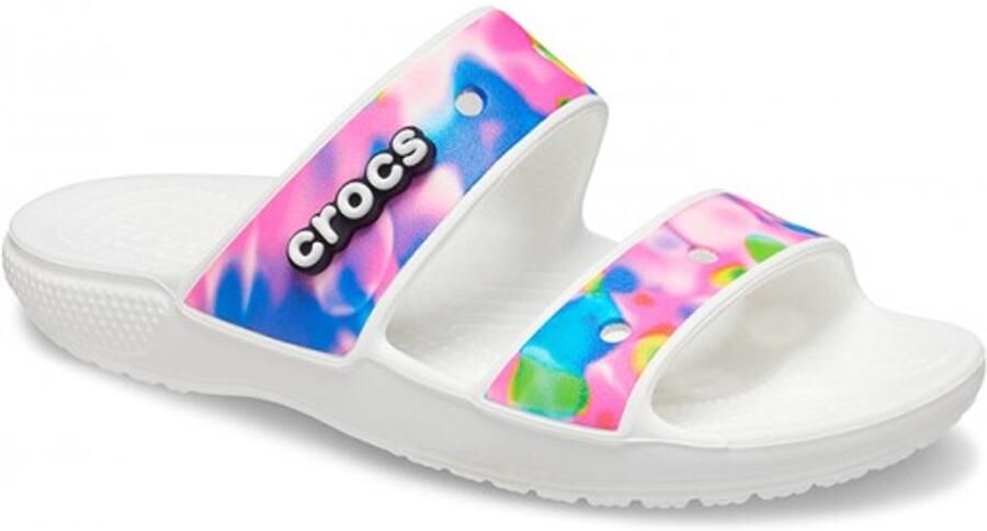 Crocs Classic Solarized Sandalen Wit Roze US M6 W8