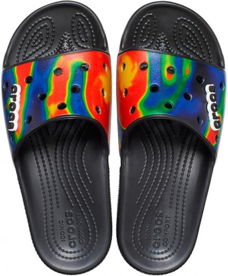 Crocs Classic Solarized Slide Zwart Navy US M10 W12