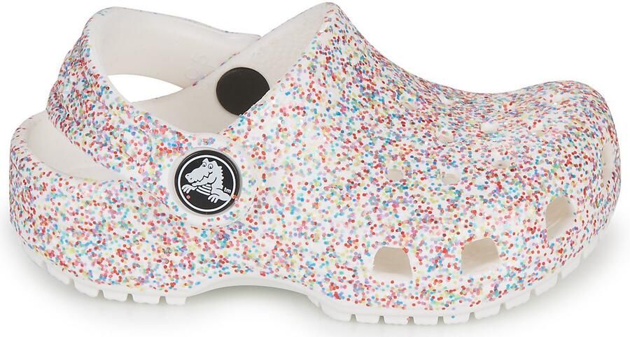 Crocs Classic Sprinkle Glitter 208574 Klompen Zilver - Foto 2