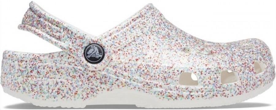 Crocs Classic Sprinkle Glitter 208574 Klompen Zilver - Foto 3