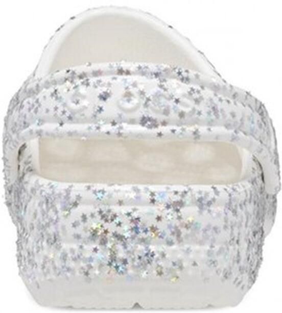 Crocs Classic Starry Glitter Clog Wit US J1