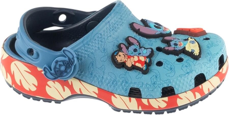 Crocs Classic Stitch Clog T voor Blauw Slippers