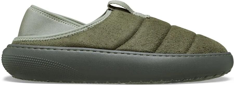 Crocs Classic Sueded Moc Pantoffels Groen Man