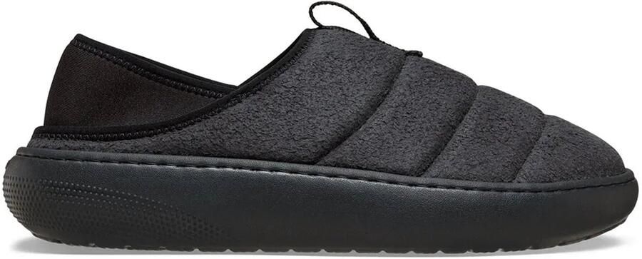 Crocs Classic Sueded Moc Pantoffels Zwart Man