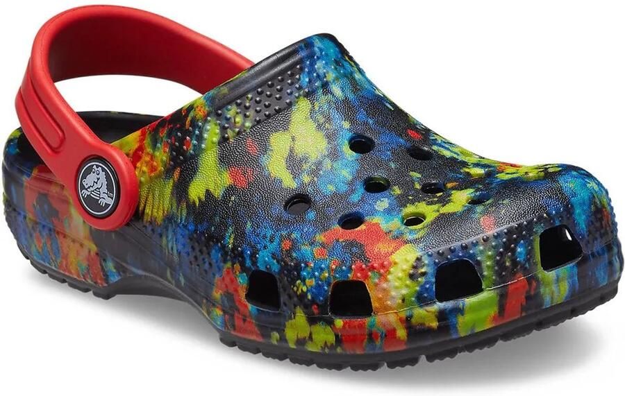 Crocs Classic Tie Dye Graphic Klompen Blauw