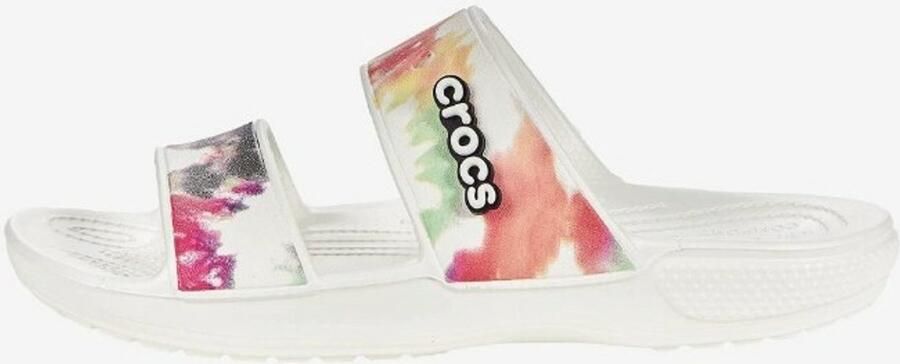 Crocs Classic Tiedye Graphic Wit Multi US M9 W11