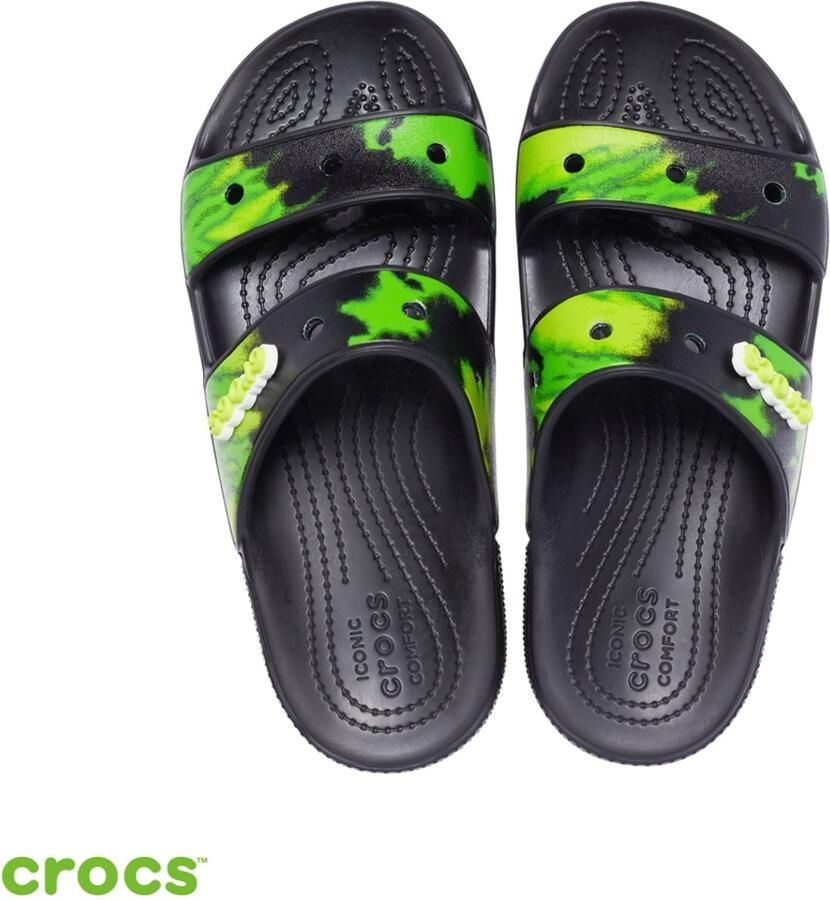 Crocs Classic TieDye Graphic Zwart US M8 W10