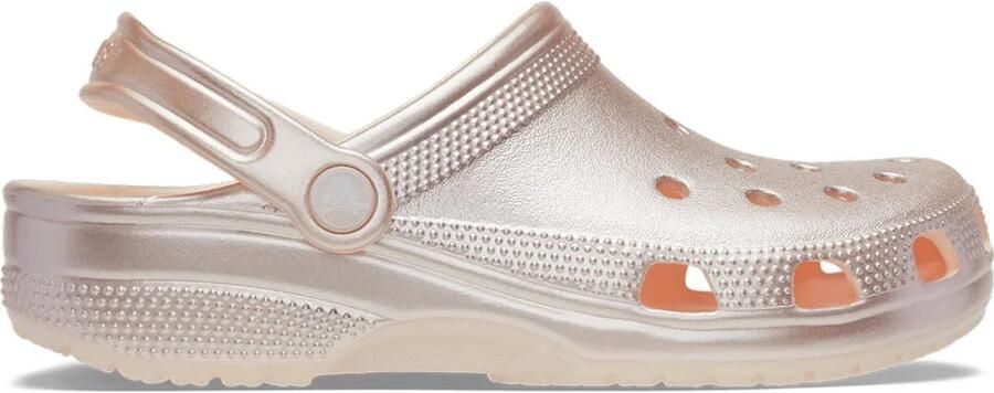 Crocs Classic Tinted Metallic Klompen Zilver