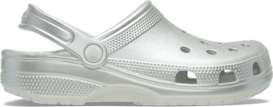 Crocs Classic Tinted Metallic Klompen Zilver
