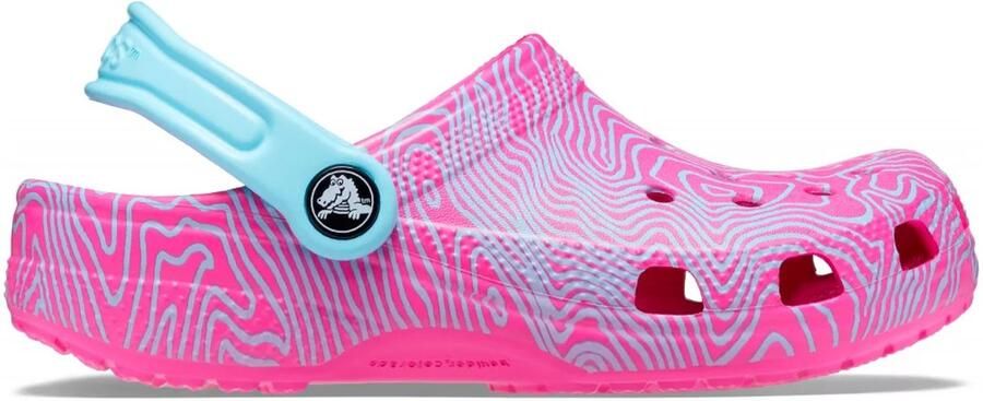 Crocs Classic Topographic Clog Juice Multi J2