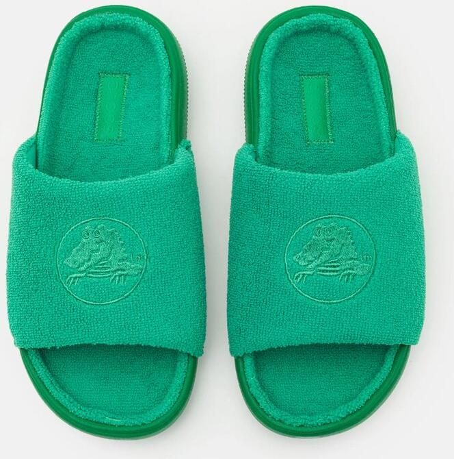 Crocs Classic Towel Slide Groen US M4 W6