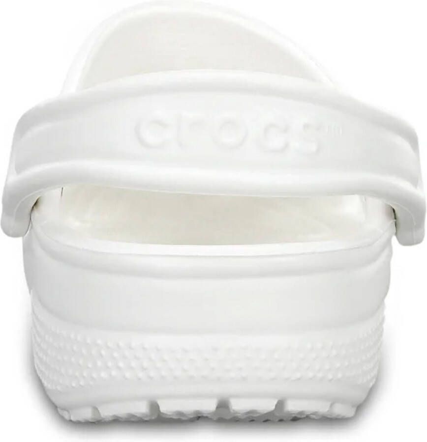 Crocs Classic Slippers en Sandalen Wit Maat: 42-43 Thermoplastische Foot Locker