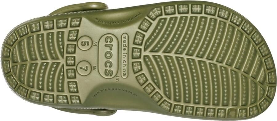 Crocs Classic Unisex synthetische klompen Army Green