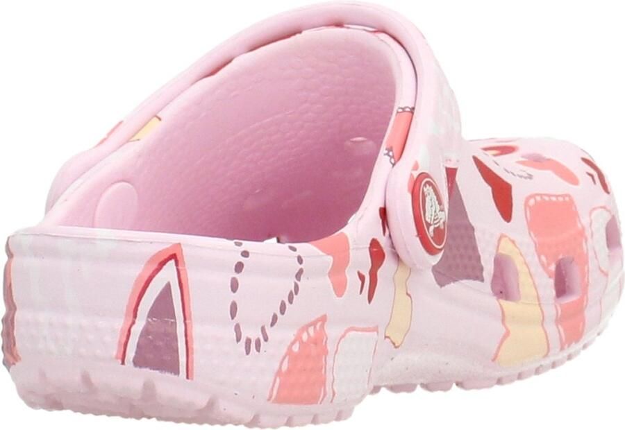 Crocs Kid's Classic VDay Graphic Clog Sandalen maat 36-37 roze