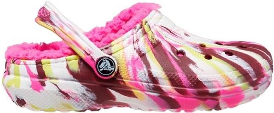 Crocs Clocs Classic Lined Marbled Clog Roze US J2