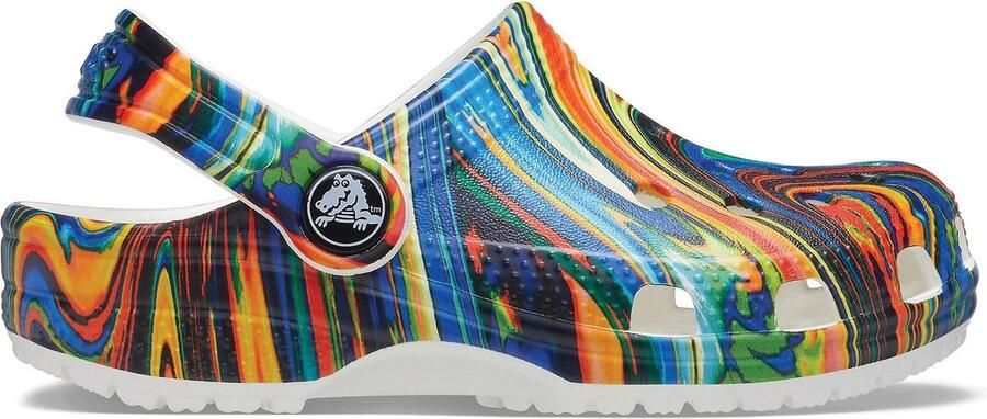 Crocs Clogs Unisex blauw oranje geel