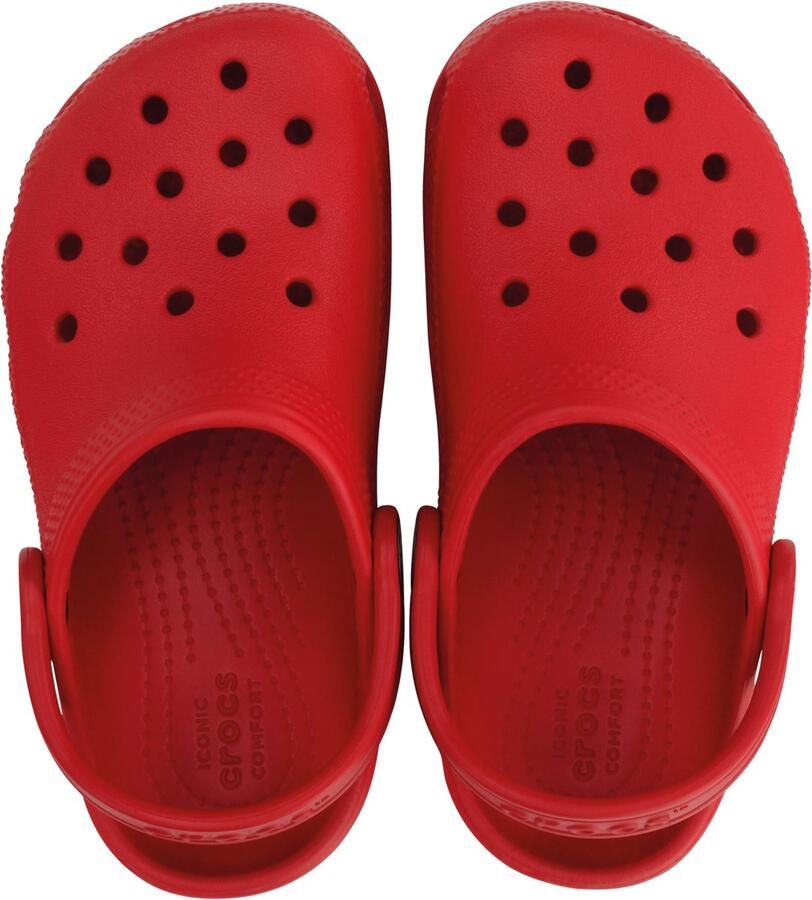 Crocs Kid's Classic Clog T Sandalen maat C10 rood - Foto 2