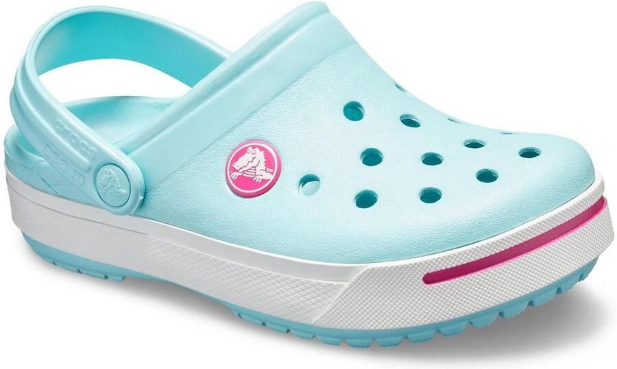 Crocs Clogs Unisex licht blauw wit roze