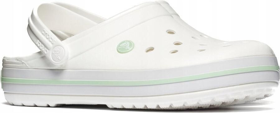 Crocs Crocband Sandalen maat M8 W10 wit grijs - Foto 4